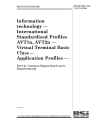 BS ISO/IEC ISP 11187-2:1996