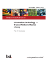 BS ISO/IEC 11889-2:2015