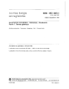 NBN ISO 1803-1:1992