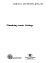 ASME A112.18.2-2005/CSA B125.2-05