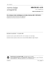 NBN EN ISO 14579:2001