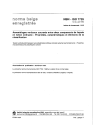 NBN ISO 7729:1992