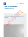IEC PAS 63083:2017