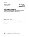 NBN EN 14187-1:2003