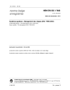 NBN EN ISO 17666:2003