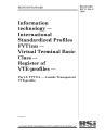 BS ISO/IEC ISP 11184-3:1996