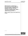 BS ISO/IEC ISP 11187-4:1996