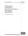 BS ISO/IEC 18033-4:2005+A1:2009