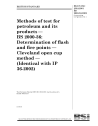 BS EN ISO 2592:2001