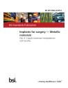 BS ISO 5832-4:2014
