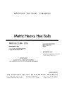 ASME B18.2.3.6M-1979 (R2006) + ERRATA
