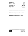 IEC TR 60778:1984