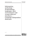 BS ISO/IEC 11404:1996