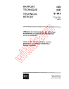 IEC TR 61147:1993
