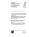 IEC 60444-1:1986