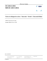 NBN EN 1254-4:2021