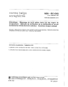 NBN ISO 6393:1992