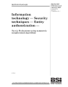 BS ISO/IEC 9798-2:1999