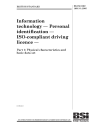 BS ISO/IEC 18013-1:2005