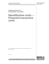 BS EN ISO/IEC 7813:1996