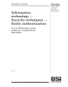 BS ISO/IEC 9798-2:2008