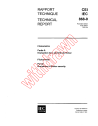 IEC TS 60868-0:1991