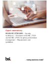 BS ISO/IEC 27701:2019 ExComm