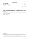 NBN EN 447:2007