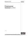 BS ISO/IEC 14882:1998