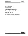 BS ISO/IEC 15408-3:1999
