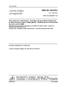 NBN EN 14274/AC:2013