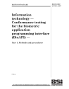 BS ISO/IEC 24709-1:2007