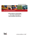BS ISO/IEC 29147:2014