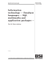 BS ISO/IEC 13249-6:2006