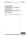 BS ISO/IEC 15408-1:2005