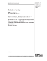 BS 2782-11:Method 1121B:1997