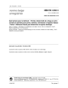 NBN EN 12365-3:2003