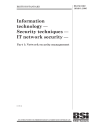 BS ISO/IEC 18028-1:2006