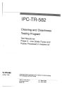 IPC-TR-582 - Study/Technical Report