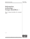 BS ISO/IEC 15459-1:2006