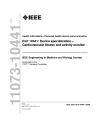 IEEE/ISO 11073-10441:2008