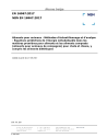 NBN EN 16967:2017