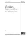 BS ISO/IEC 15459-2:2006