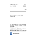 IEC 60530:1975/AMD1:1992