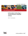 BS ISO/IEC 11889-3:2015