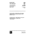 IEC TR 61294:1993