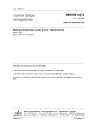 NBN EN 12273:2008