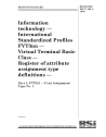 BS ISO/IEC ISP 11186-1:1996