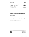 IEC 60094-4:1986