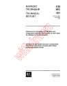IEC TR 60321:1970